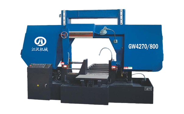 黎平GW4270/800双柱龙门卧式带锯床